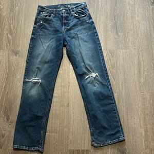 Gap kids high rise loose fit jeans